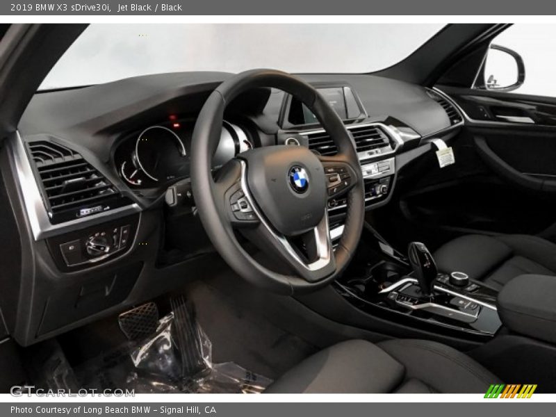Jet Black / Black 2019 BMW X3 sDrive30i