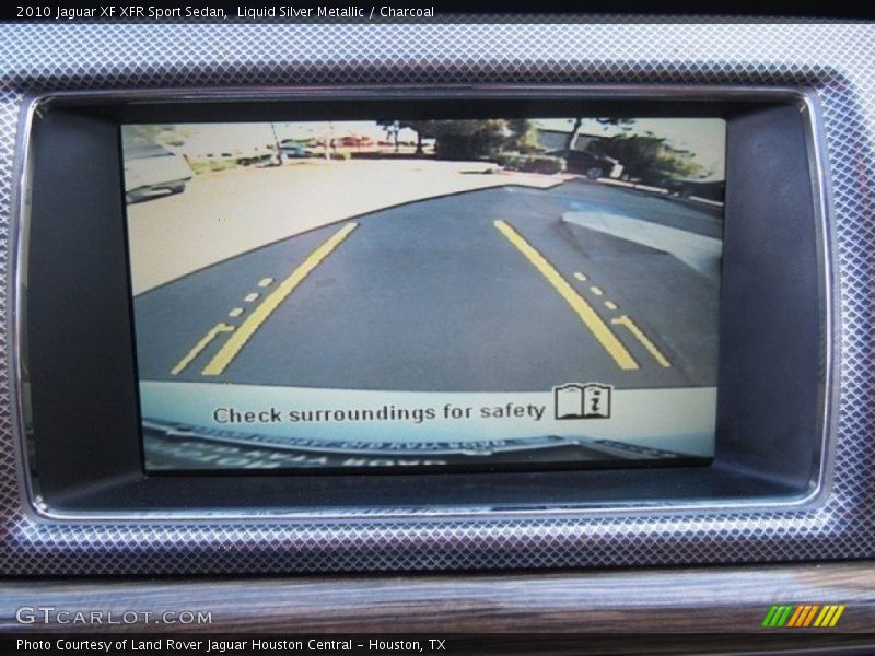 Liquid Silver Metallic / Charcoal 2010 Jaguar XF XFR Sport Sedan