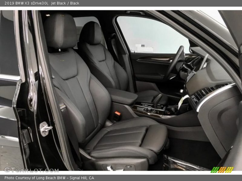 Jet Black / Black 2019 BMW X3 sDrive30i