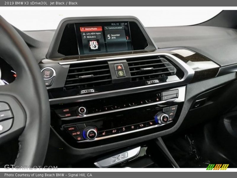 Jet Black / Black 2019 BMW X3 sDrive30i