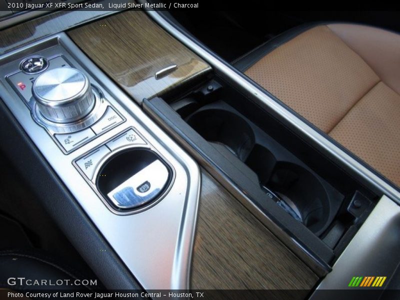 Liquid Silver Metallic / Charcoal 2010 Jaguar XF XFR Sport Sedan