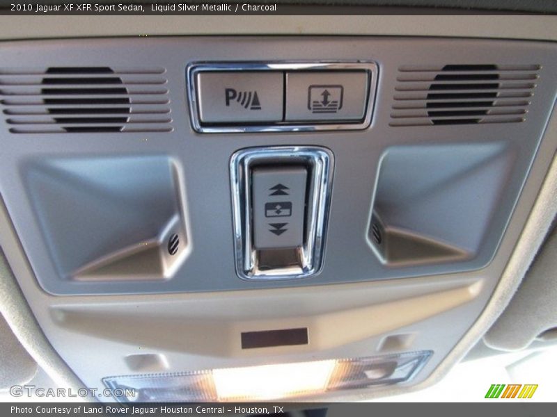 Liquid Silver Metallic / Charcoal 2010 Jaguar XF XFR Sport Sedan