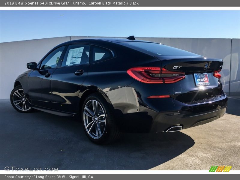 Carbon Black Metallic / Black 2019 BMW 6 Series 640i xDrive Gran Turismo