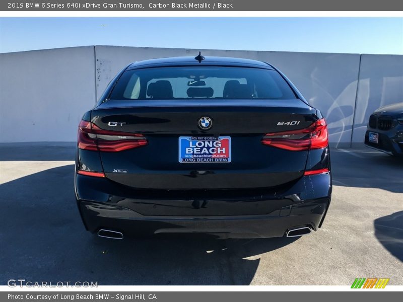 Carbon Black Metallic / Black 2019 BMW 6 Series 640i xDrive Gran Turismo