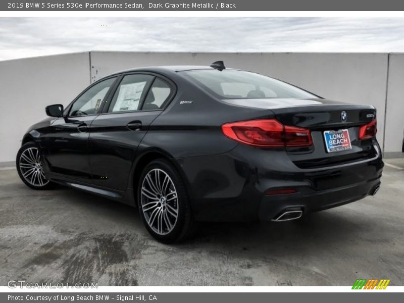 Dark Graphite Metallic / Black 2019 BMW 5 Series 530e iPerformance Sedan
