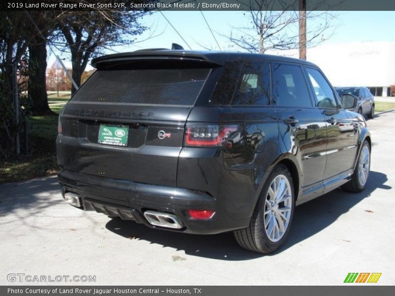 Santorini Black Metallic / Ebony/Ebony 2019 Land Rover Range Rover Sport SVR