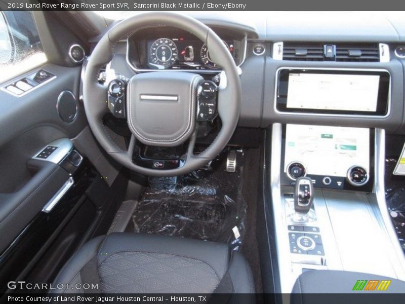 Dashboard of 2019 Range Rover Sport SVR
