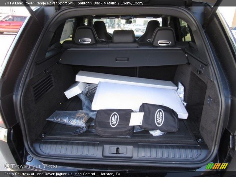  2019 Range Rover Sport SVR Trunk