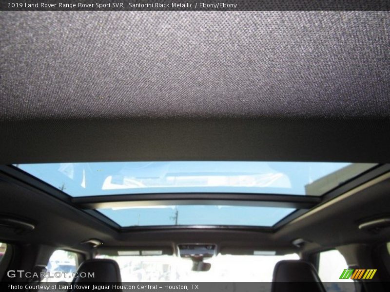 Santorini Black Metallic / Ebony/Ebony 2019 Land Rover Range Rover Sport SVR