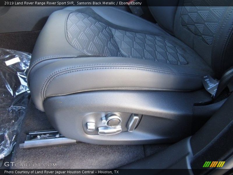 Front Seat of 2019 Range Rover Sport SVR