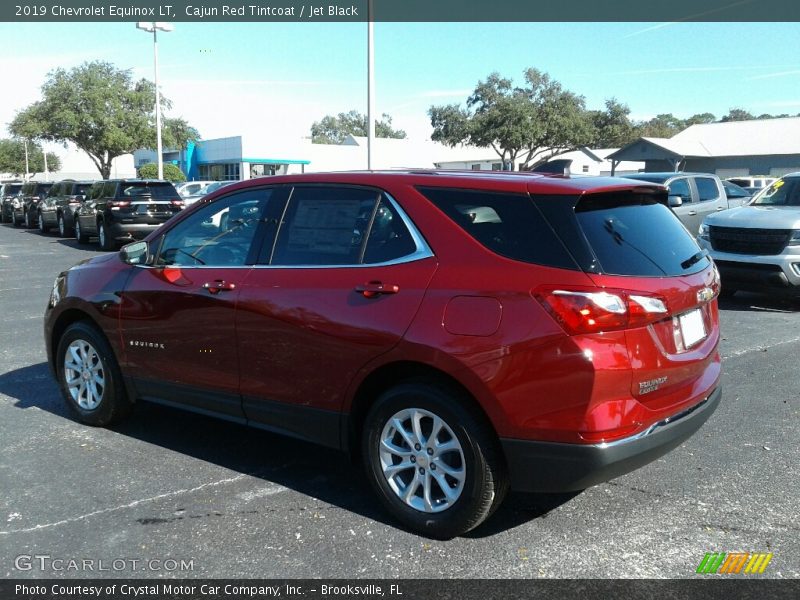 Cajun Red Tintcoat / Jet Black 2019 Chevrolet Equinox LT