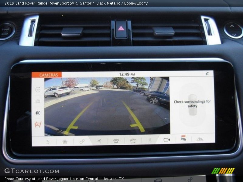 Santorini Black Metallic / Ebony/Ebony 2019 Land Rover Range Rover Sport SVR
