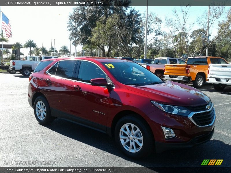 Cajun Red Tintcoat / Jet Black 2019 Chevrolet Equinox LT