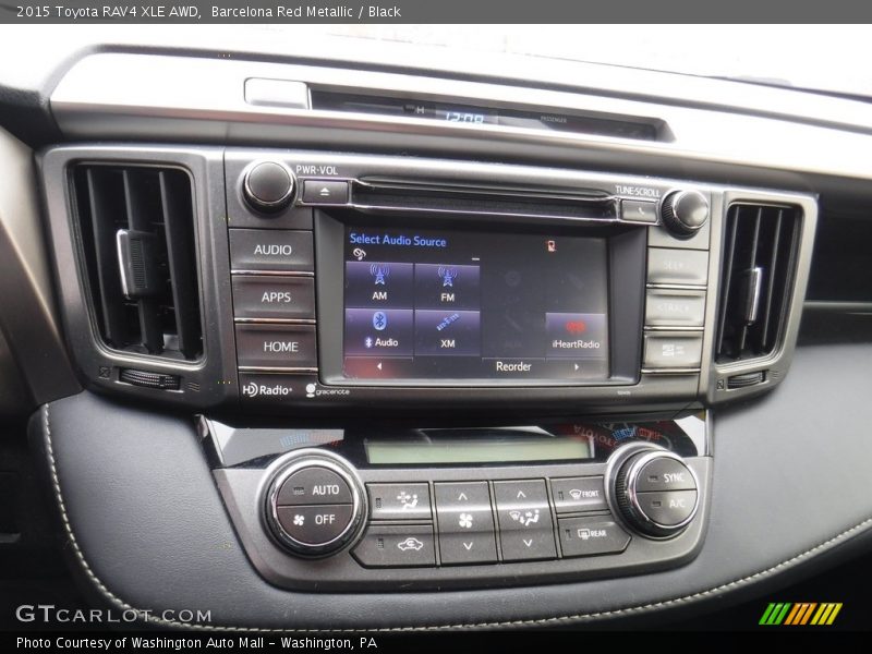 Barcelona Red Metallic / Black 2015 Toyota RAV4 XLE AWD