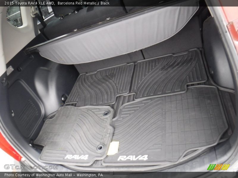 Barcelona Red Metallic / Black 2015 Toyota RAV4 XLE AWD