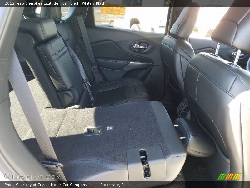 Bright White / Black 2019 Jeep Cherokee Latitude Plus