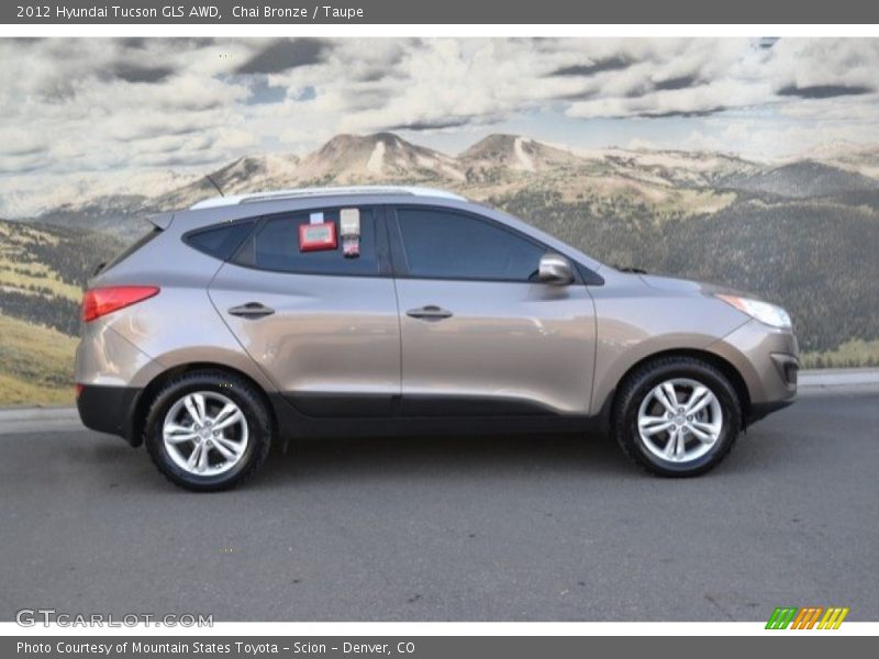 Chai Bronze / Taupe 2012 Hyundai Tucson GLS AWD