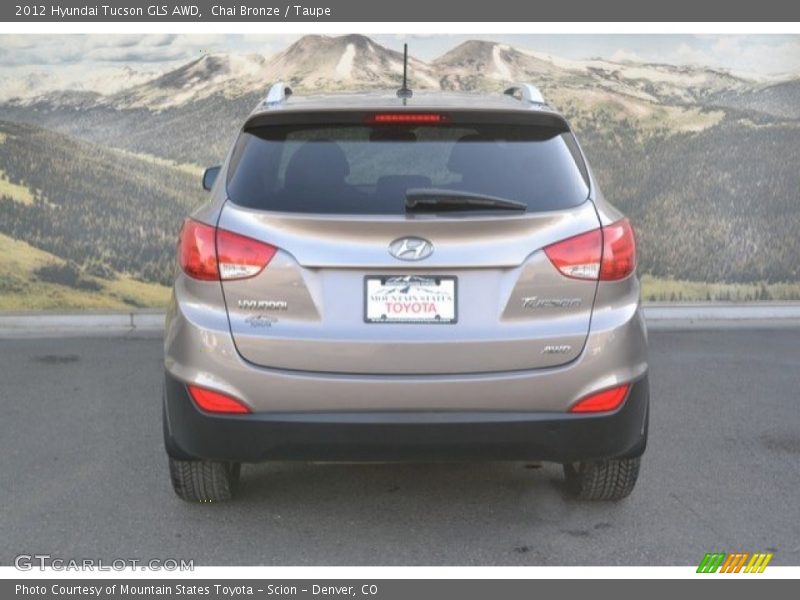 Chai Bronze / Taupe 2012 Hyundai Tucson GLS AWD