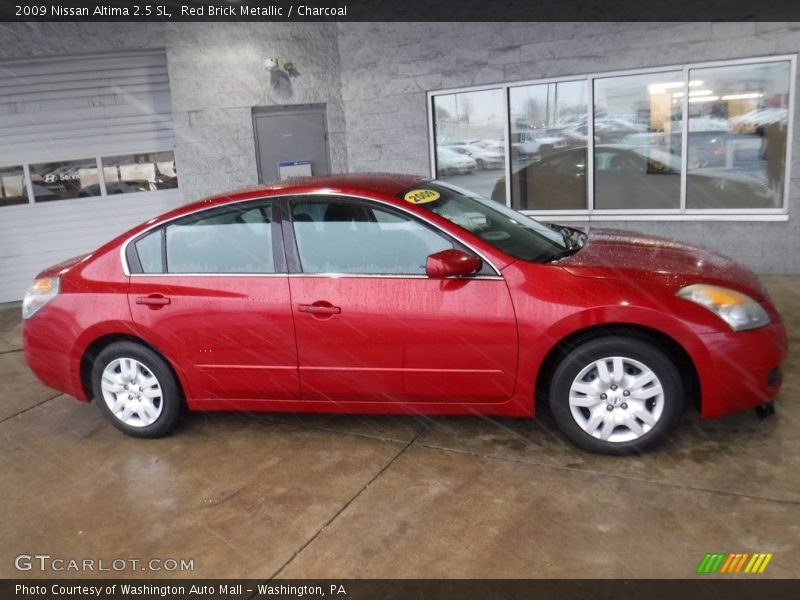 Red Brick Metallic / Charcoal 2009 Nissan Altima 2.5 SL