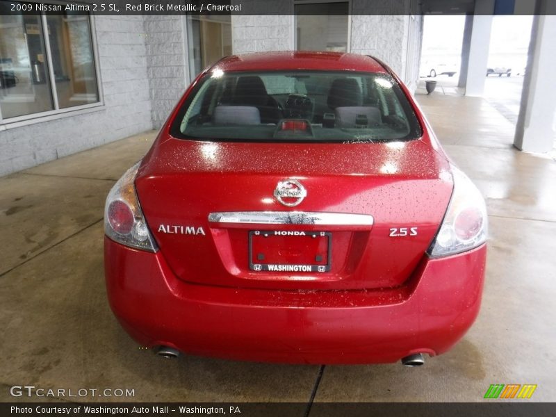 Red Brick Metallic / Charcoal 2009 Nissan Altima 2.5 SL