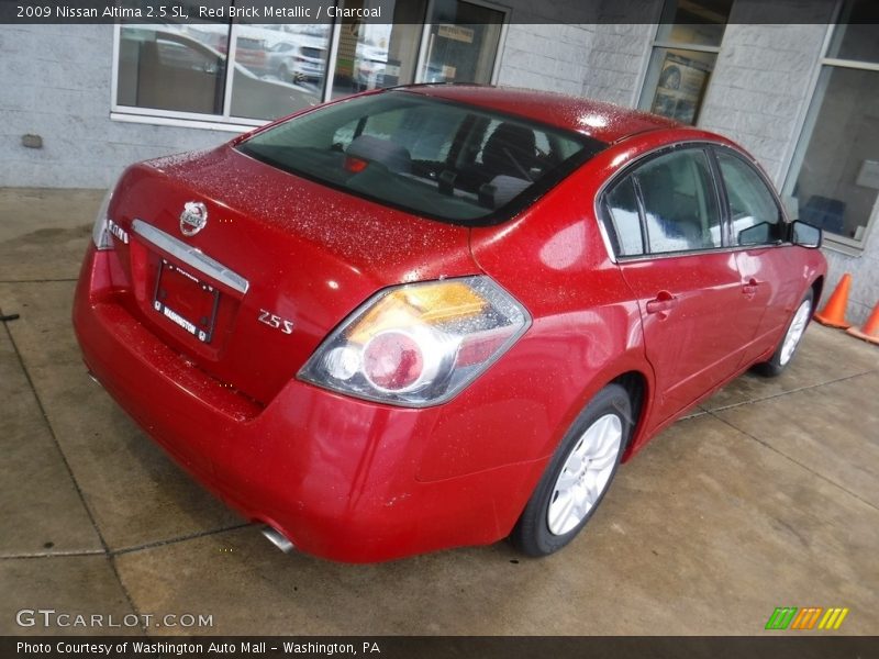 Red Brick Metallic / Charcoal 2009 Nissan Altima 2.5 SL