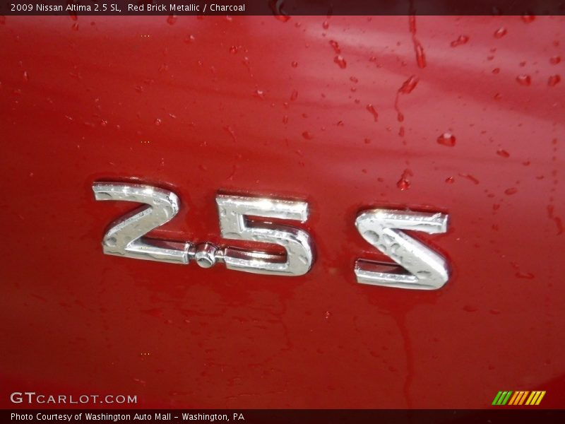 Red Brick Metallic / Charcoal 2009 Nissan Altima 2.5 SL