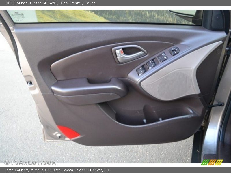Chai Bronze / Taupe 2012 Hyundai Tucson GLS AWD