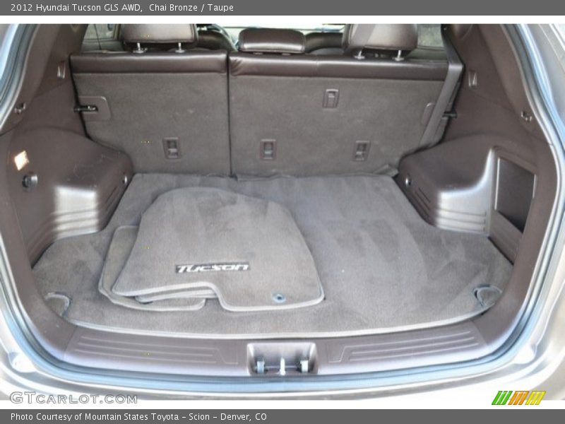 Chai Bronze / Taupe 2012 Hyundai Tucson GLS AWD