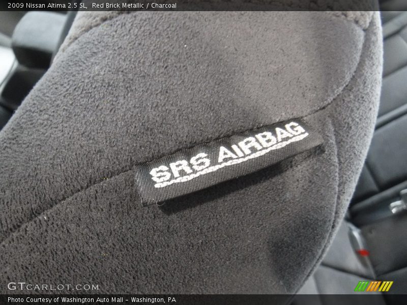 Red Brick Metallic / Charcoal 2009 Nissan Altima 2.5 SL