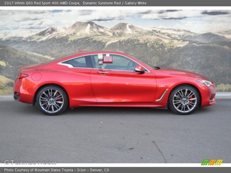  2017 Q60 Red Sport 400 AWD Coupe Dynamic Sunstone Red