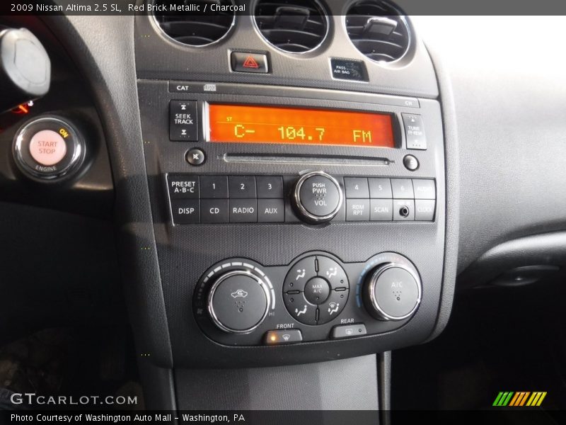 Red Brick Metallic / Charcoal 2009 Nissan Altima 2.5 SL