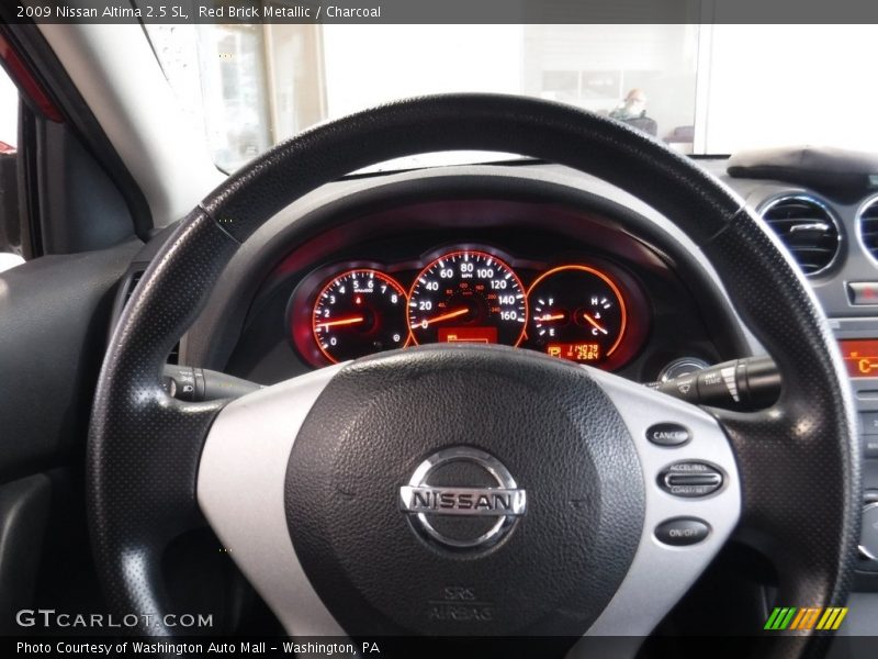 Red Brick Metallic / Charcoal 2009 Nissan Altima 2.5 SL