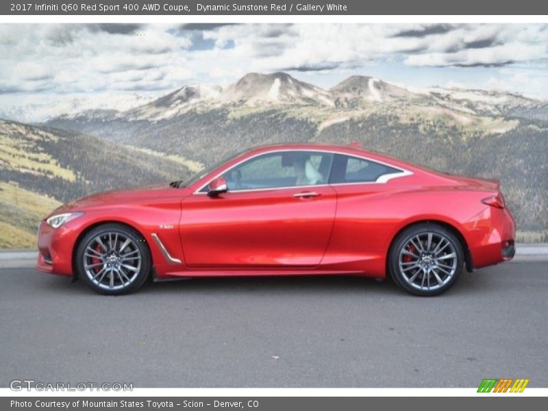  2017 Q60 Red Sport 400 AWD Coupe Dynamic Sunstone Red