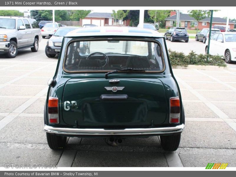 Green / Black 1971 Mini Cooper Hardtop
