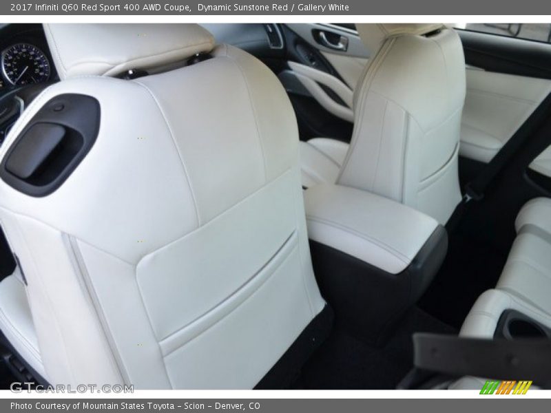 Dynamic Sunstone Red / Gallery White 2017 Infiniti Q60 Red Sport 400 AWD Coupe