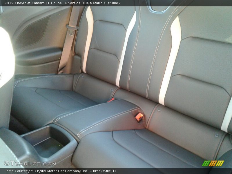 Riverside Blue Metallic / Jet Black 2019 Chevrolet Camaro LT Coupe