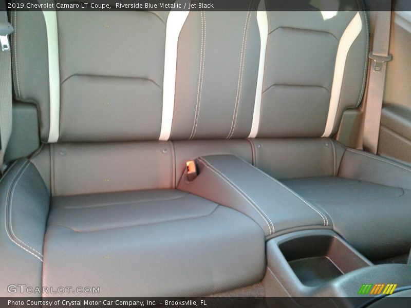 Riverside Blue Metallic / Jet Black 2019 Chevrolet Camaro LT Coupe