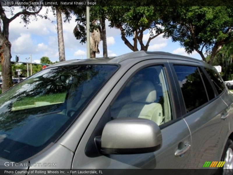 Natural Khaki / Beige 2009 Hyundai Santa Fe Limited