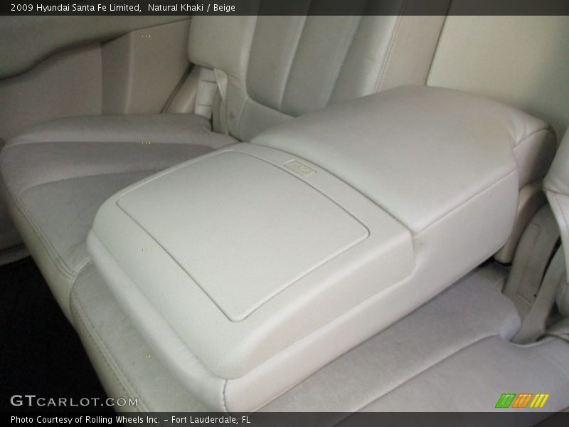 Natural Khaki / Beige 2009 Hyundai Santa Fe Limited