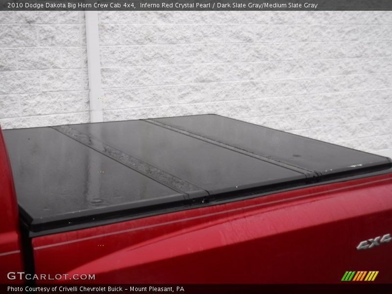 Inferno Red Crystal Pearl / Dark Slate Gray/Medium Slate Gray 2010 Dodge Dakota Big Horn Crew Cab 4x4