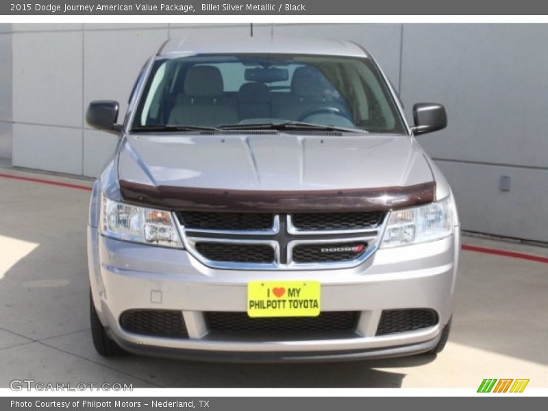 Billet Silver Metallic / Black 2015 Dodge Journey American Value Package