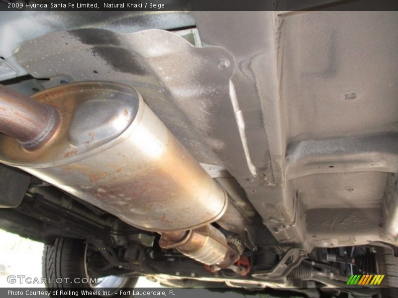 Natural Khaki / Beige 2009 Hyundai Santa Fe Limited