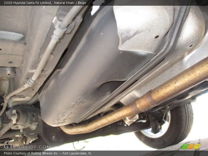 Natural Khaki / Beige 2009 Hyundai Santa Fe Limited