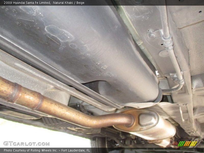 Natural Khaki / Beige 2009 Hyundai Santa Fe Limited