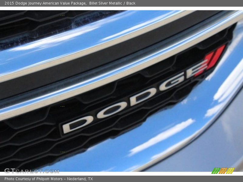 Billet Silver Metallic / Black 2015 Dodge Journey American Value Package