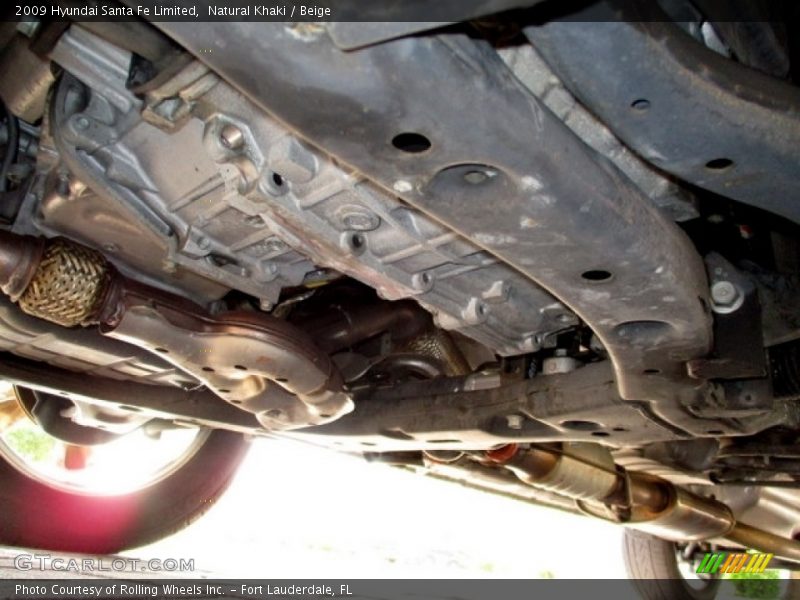 Natural Khaki / Beige 2009 Hyundai Santa Fe Limited