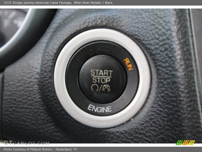 Billet Silver Metallic / Black 2015 Dodge Journey American Value Package