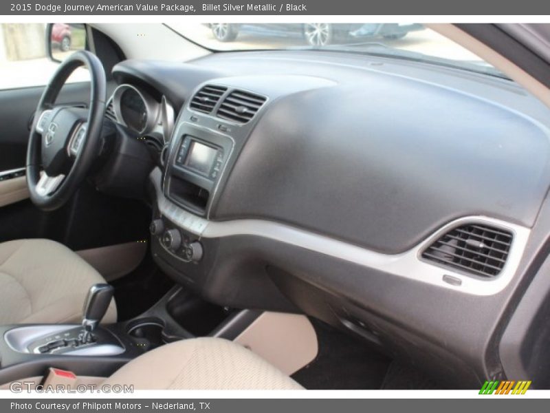 Billet Silver Metallic / Black 2015 Dodge Journey American Value Package