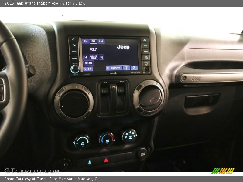 Black / Black 2015 Jeep Wrangler Sport 4x4