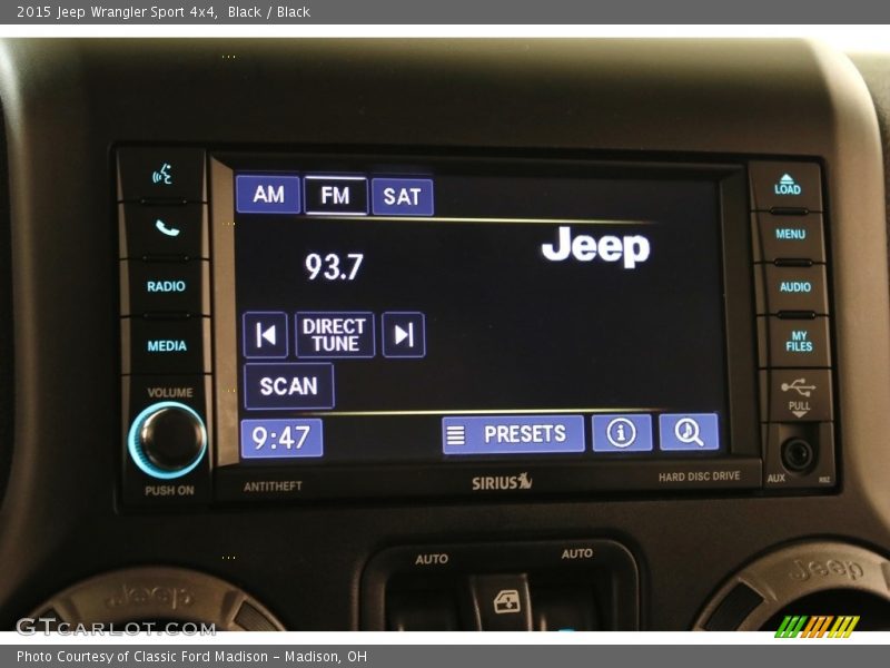 Black / Black 2015 Jeep Wrangler Sport 4x4